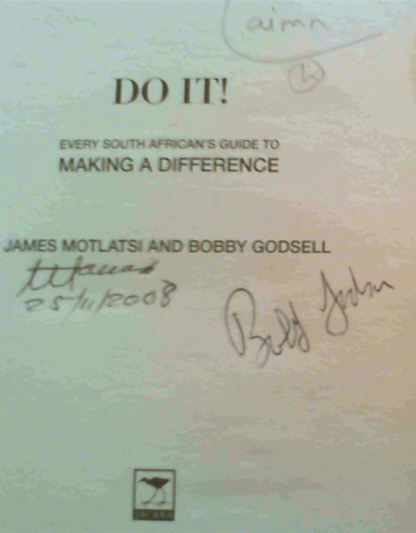 Image for Do It!: Every South African's Guide to Making a Difference Do It!: Every South African's Guide to Making a Difference