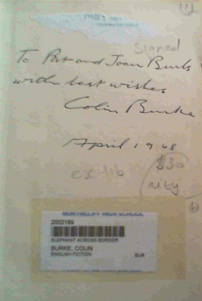 Elephant Across Border