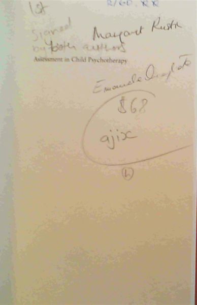Assessment in Child Psychotherapy