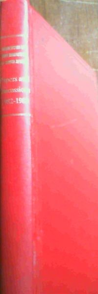 Papers and Discussions 1982 - 1983