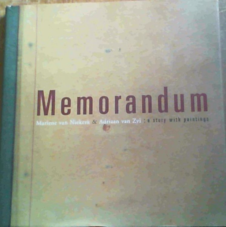 Memorandum: A Story with Paintings