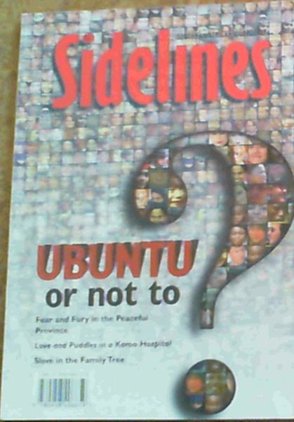 Image for Sidelines, Southern African Quarterly : Number 9 Summer 1997 Sidelines, Southern African Quarterly : Number 9 Summer 1997
