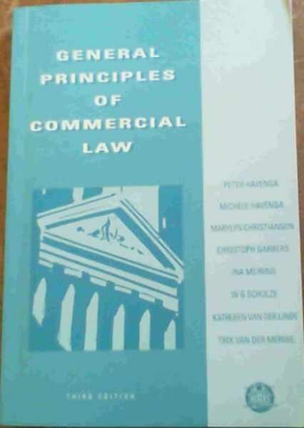 General Principles of Commercial Law
