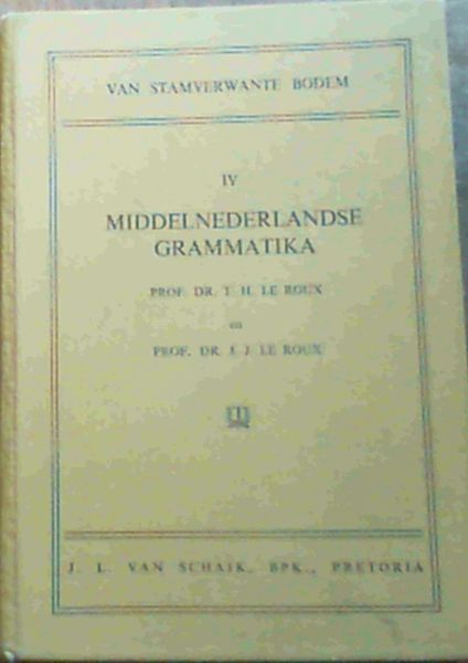 Middelnederlandse Grammatika