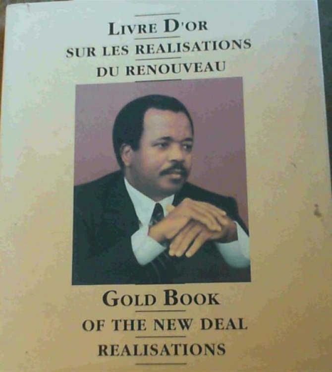 Livre D'or sur les realisations du Renouveau / Gold Book of the New Deal Realisations