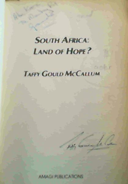 South Africa: Land of Hope