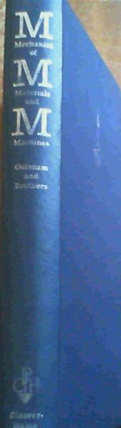 Mechanics of Materials and Machines