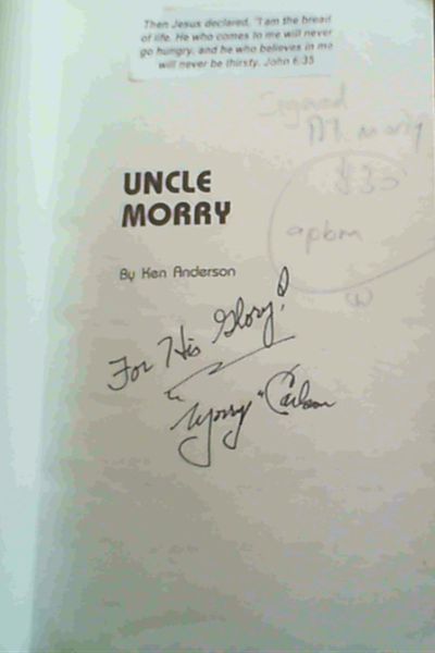Boys & Girls by the Thousands call him ''Uncle Morry