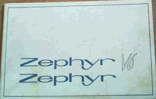 Zephyr V6 - Owner Handbook