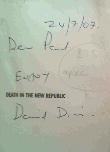 Death in the New Republic