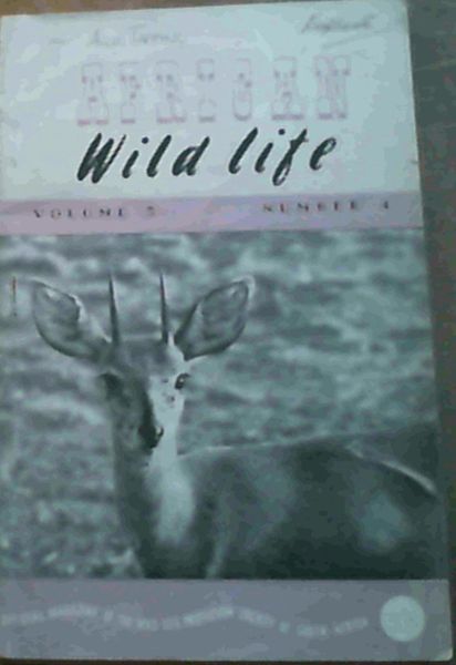 African Wild Life Volume 5 Number 4 - December 1951