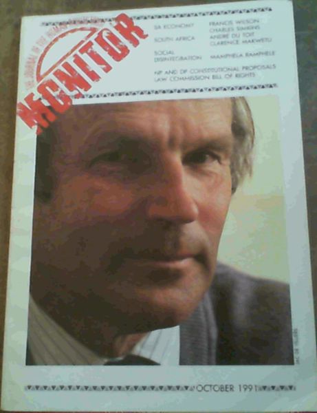 Monitor - The Journal of the Human Rights Trust : October 1991