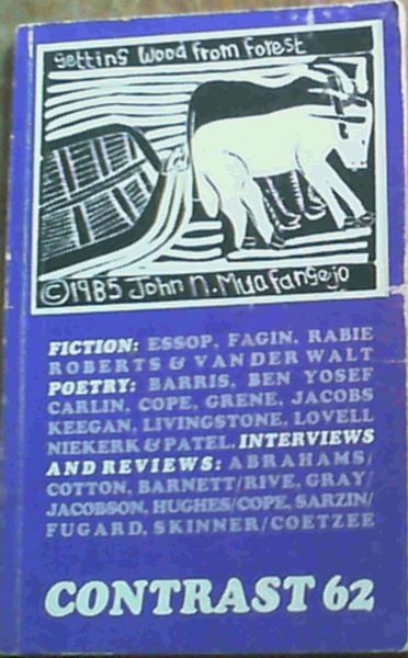 Image for Contrast 62 December 1986 Volume 16 No. 2 Contrast 62 December 1986 Volume 16 No. 2