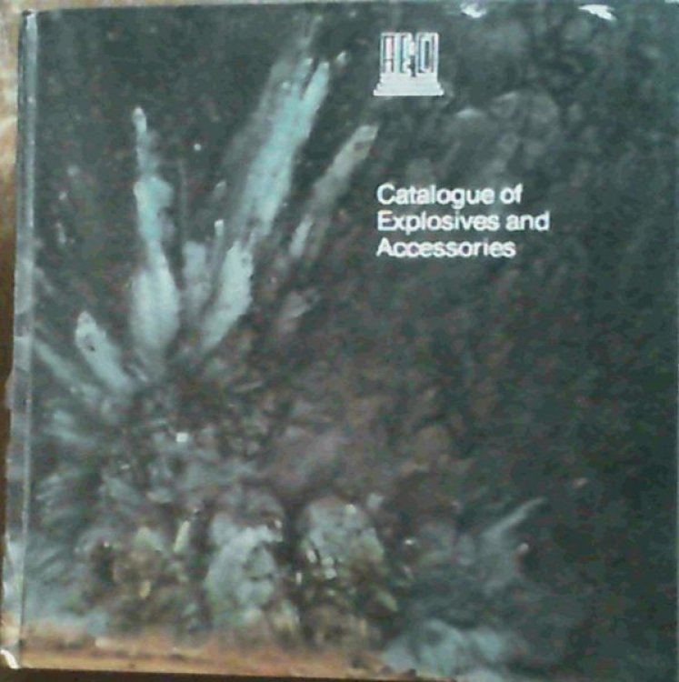 Catalogue of Explosives & Accessories