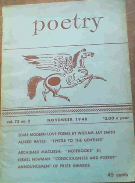 Poetry : Vol 73 no. 2 November 1948