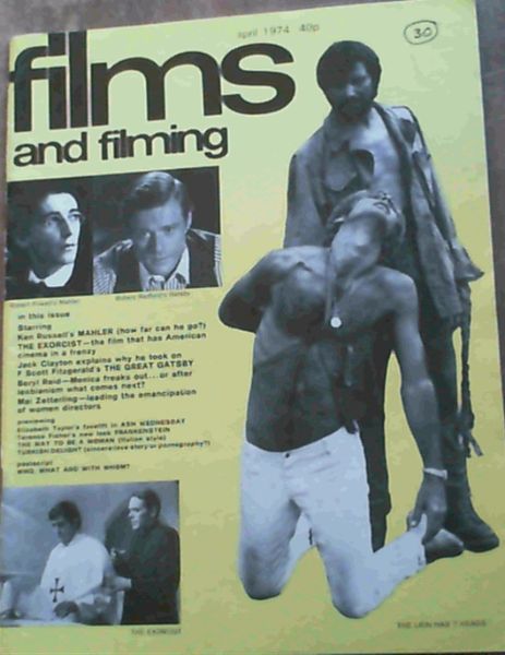 Films and Filming : Volume 20, No. 7, April 1974