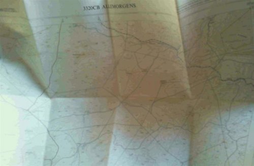 3320CB Allemorgens (Western Cape) 1: 50 000