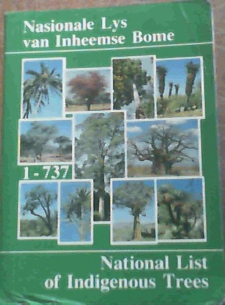 Nasionale lys van inheemse bome (Afrikaans Edition)