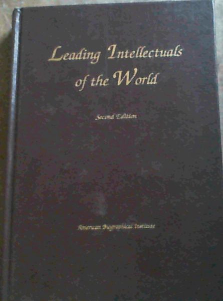 Leading Intellectuals of the World