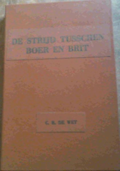 De Strijd Tusschen Boer en Brit