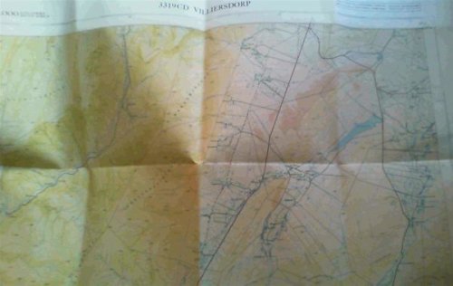 Suid-Afrika 1: 50 000 Vel 3319 CD Villiersdorp / South Africa 1: 50 000 Sheet 3319 CD Villiersdorp
