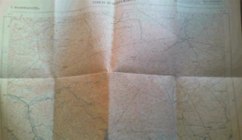 Suid-Afrika 1: 50 000 Vel 3320CD Scheepersrus / South Africa 1: 50 000 Sheet 3320CD Scheepersrus