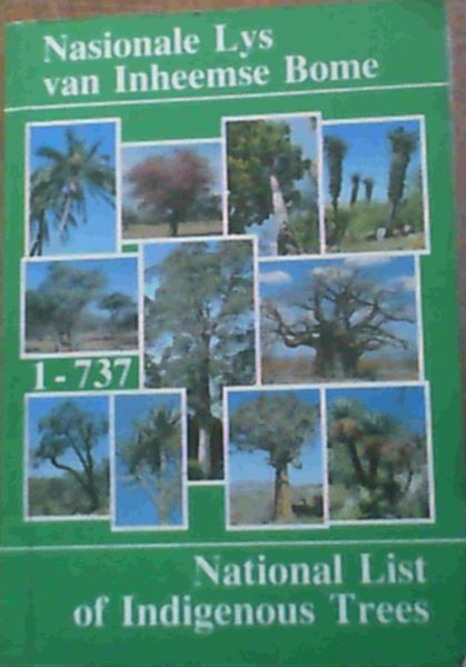 Image for Nasionale lys van inheemse bome (Afrikaans Edition) Nasionale lys van inheemse bome (Afrikaans Edition)