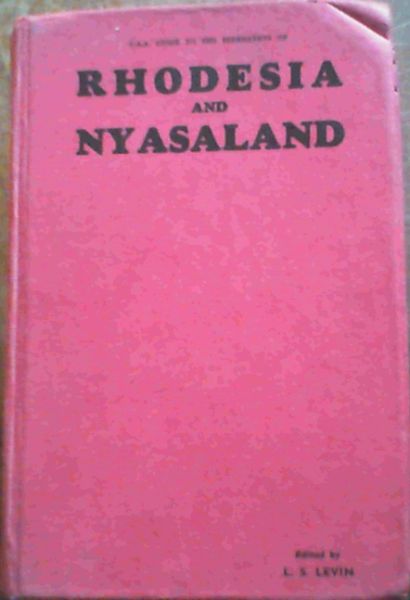 Rhodesia & Nyasaland 1961 Edition