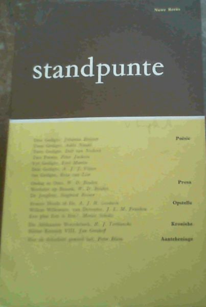 Standpunte Jaargang XI Nr. 2 Oktober-November 1956