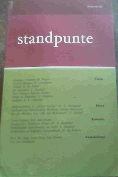 Standpunte Jaargang IX Nr. 4 Nuwe Reeks 1955
