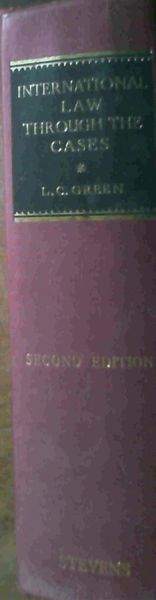 International Law Through The Cases