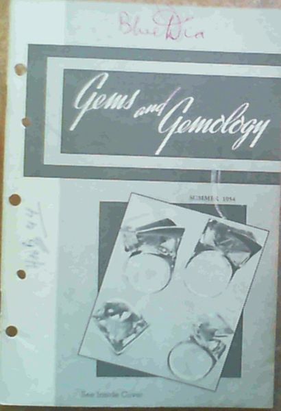 Gems & Gemology - Volume VIII Summer 1954 Number 2