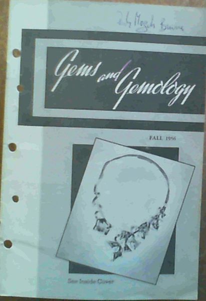 Gems & Gemology - Volume VIII Fall 1956 Number 11