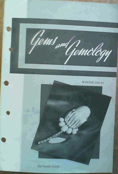 Gems & Gemology - Volume X Winter 1961-62 Number 8