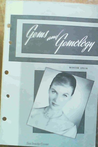 Gems & Gemology - Volume VIII Winter 1955-1956 Number 8