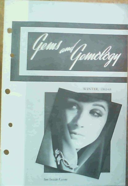 Gems & Gemology - Volume X Winter 1962-3 Number 12