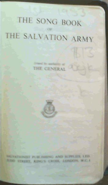 The Song Book of The Salvation Army