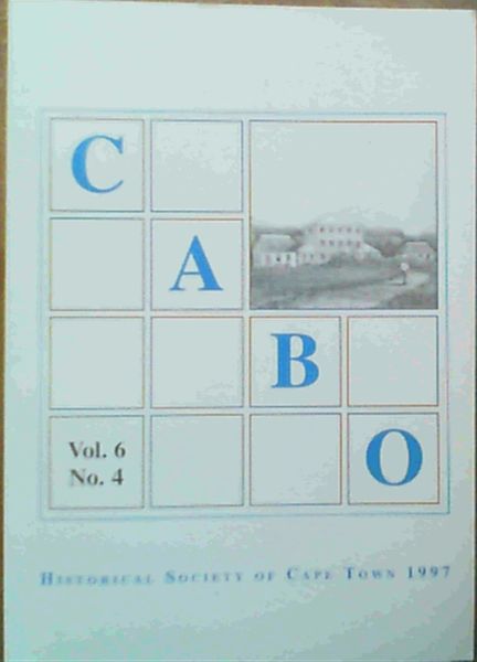 CABO Vol 6 No. 4 -