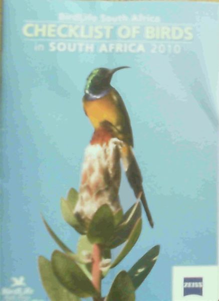 Checklist of Birds in South Africa 2010
