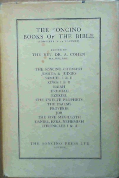 The Soncino Books Of The Bible; Kings 1 & 2
