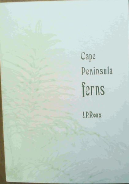 Image for Cape Peninsula Ferns Cape Peninsula Ferns
