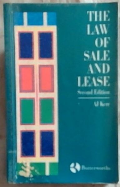 The Law of Sale and Lease
