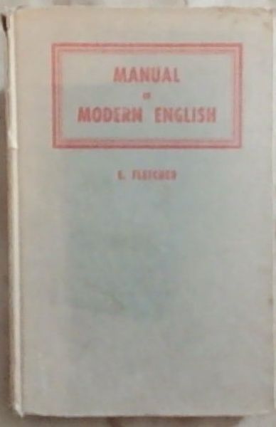 Manual of Modern English