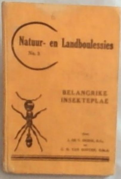 Natuur- en Landboulessies No. 3. Belangrike Insekteplae