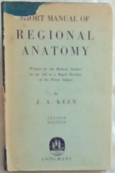 Short Manual of Regional Anatomy