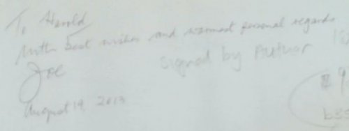 Papa Joe : 80 not out!