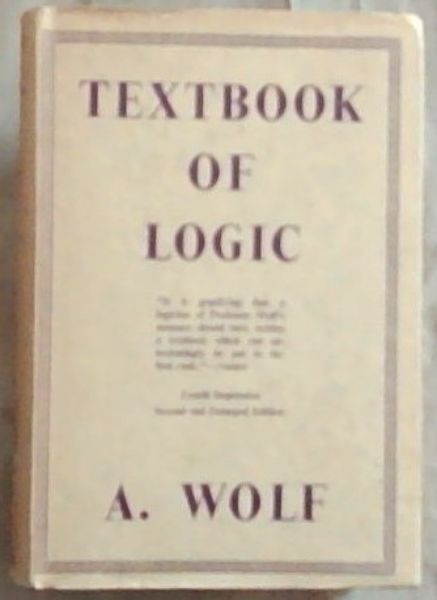 Textbook of Logic