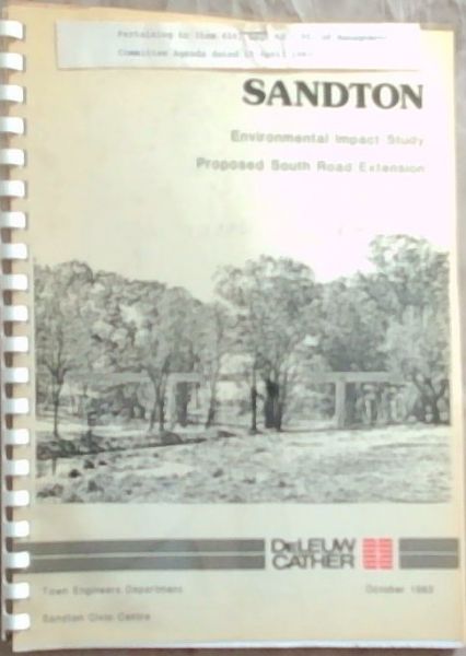 Sandton Environmental Impact Study Proposed South Road Extension
