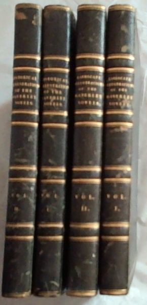 Landscape Illustrations of the Waverley Novels with Descriptions of the Views Volume 1-2; Historical Illustrations of the Waverley Novels Volume1-2