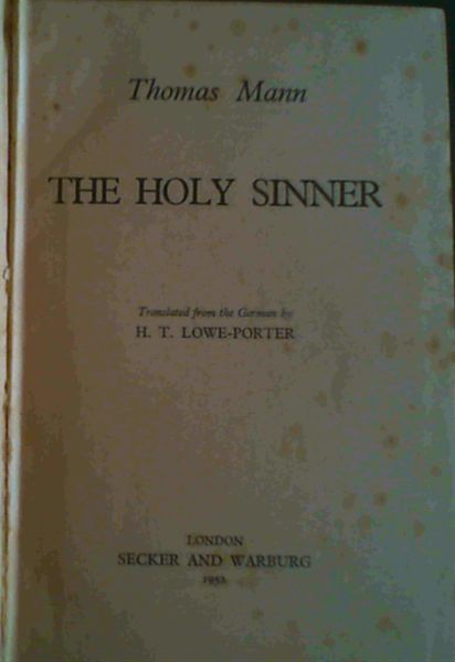 The Holy Sinner